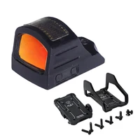 

Hunting Reflex 1x22 Holographic Scope Solar Power System glock parts Red Dot Sight with Mounts for 20mm Rails Airsoft