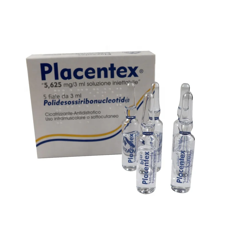 

Italy Placentex PDRN Solution Injectable dna salmon serum pdrn injection werinkles face filler