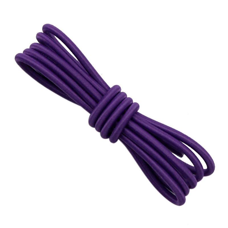 

Weiou New Elastic Shoelaces round Quick Sneakers elastic Shoe Laces Kids Adult Women Men Shoes Lace Strings custom length