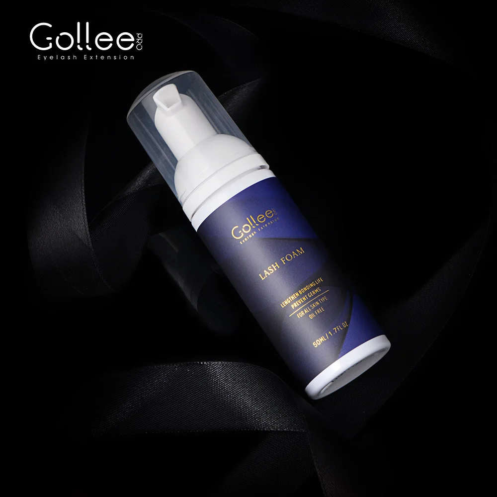 

Gollee Cleansing Foam Lash Foam Own Brand Shampoo Lash Cleaner Lash Extension Shampoo, Clear