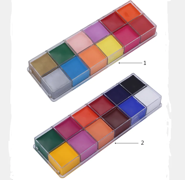 

New Year Party Body Paint Private Label Face Art Painting for Party Halloween