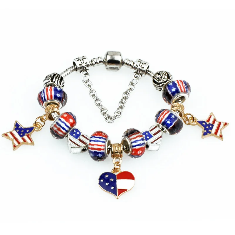 

Women's ethnic style bracelet finished DIY beaded bracelet Pandora European style