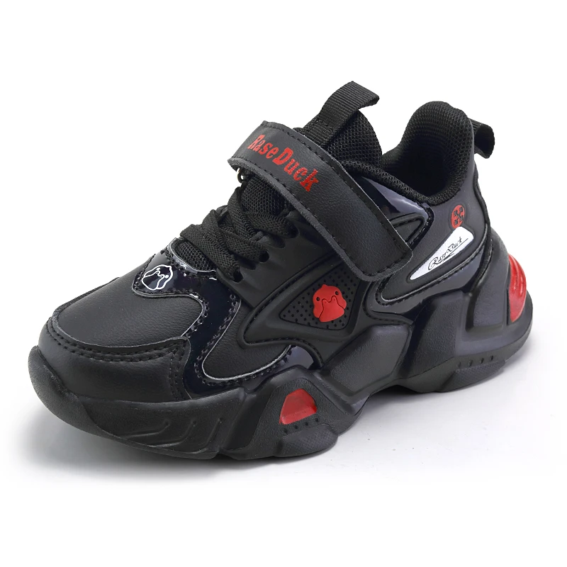 

Hot Sale High Quality Children Casual Fashion Sports Breathable mesh cloth shoes, Black+red/white+orange/pink