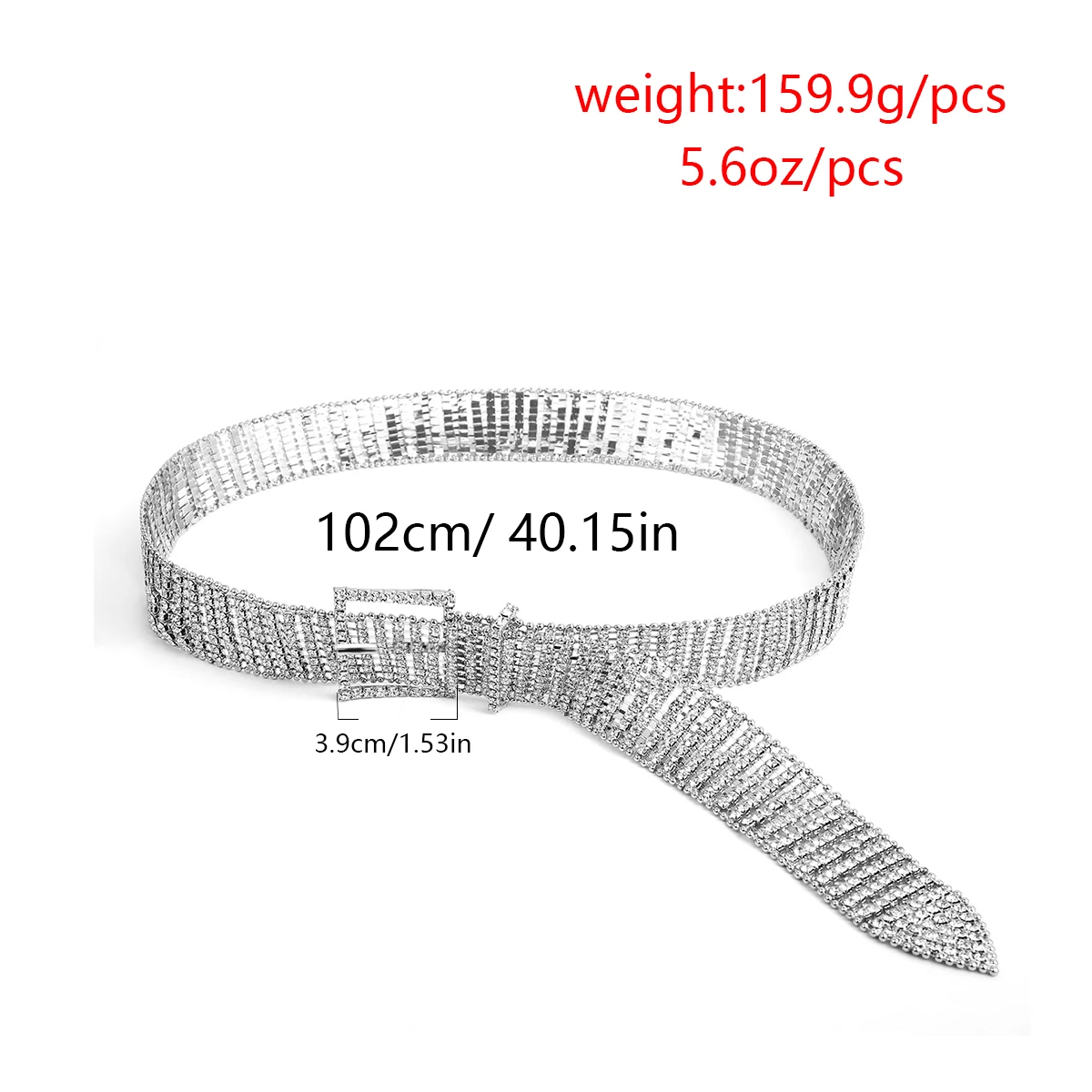 
D00410 full diamond exaggerated body female retro street shot waistband women belt jewelry wholesale 