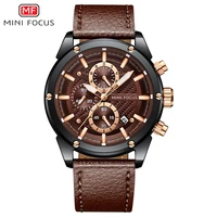 

MINI FOCUS 0161 Chronograph Quartz Watch Sports Men Top Brand Luxury Male Wristwatch Casual Mens relojes hombre Drop Shipping