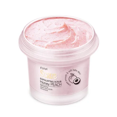 

OEM/ODM Peach Exfoliating Remove Dead Skin Nourishing Body Scrub for spa