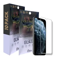 

10 pack for iPhone 11 pro X/XS glass screen protector with package