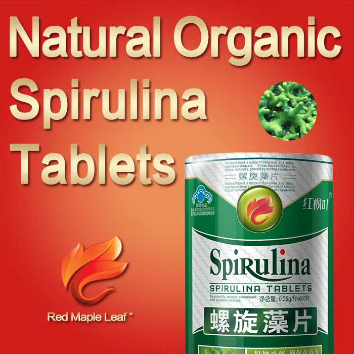 
Factory Supply Organic 100% Pure Spirulina Tablets/Powder/Capsule 