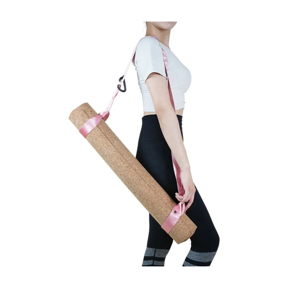 

Custom Eco Friendly Recycle Yoga Mat Customized Carrying Strap, Optional