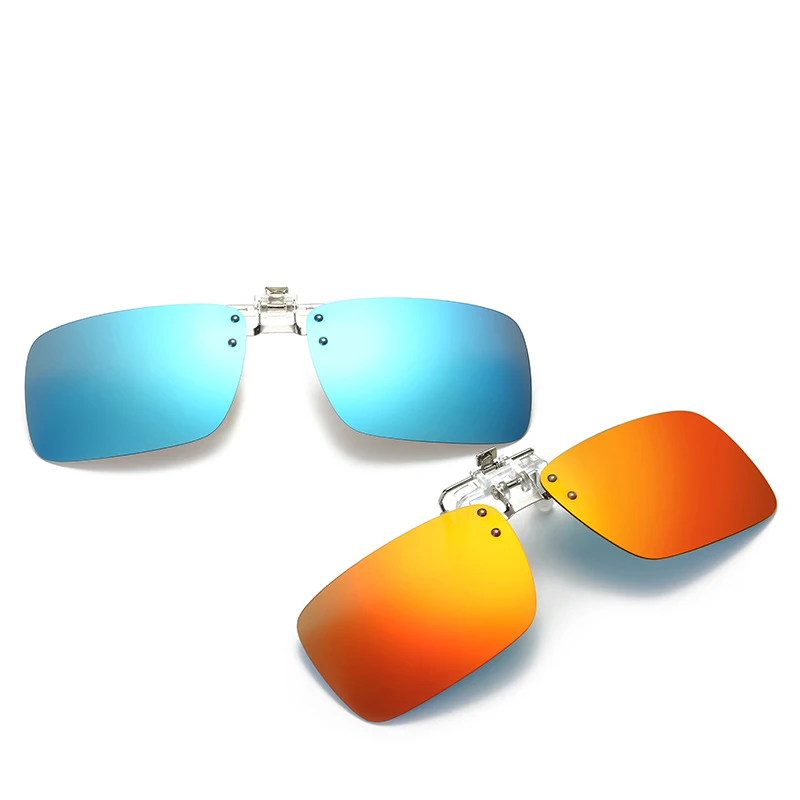 

High Quality Mirrored Tac Polarized Clip-On Clip On Sun Glasses Sunglasses