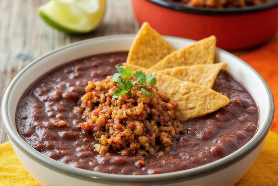 Mole sauce in a bowl