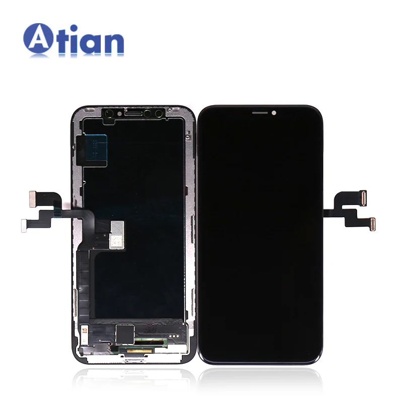 

100% New OLED LCD X Display Digitizer Display Screen LCD Assembly for iPhone X, Black