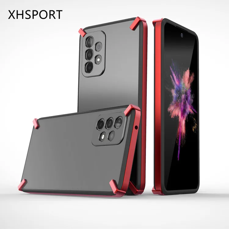 

XHSPORT PC TPU Clear Shock proof Durable Mobile Phone Back Cover Case for Samsung F62