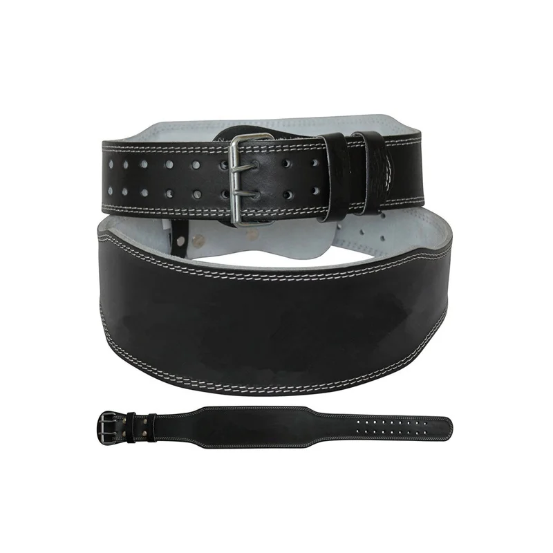 

Hot Selling Cheap Price Weightlifting Leather Belt, Brown and black