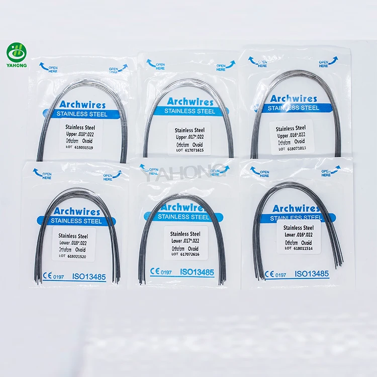 Health Material Dental Product Stainless Steel Ss Archwires Round