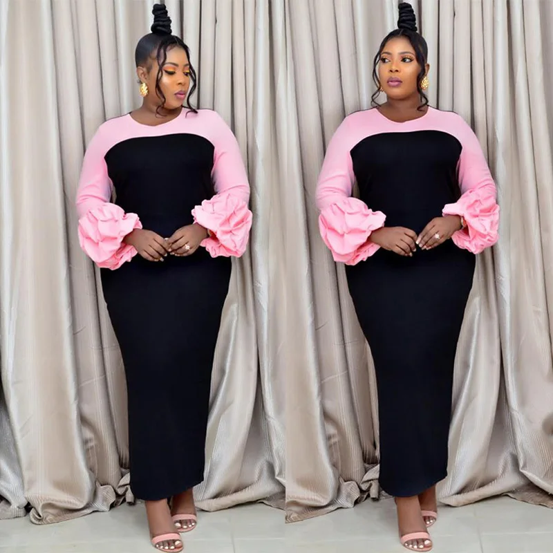 

2021 office dresses african women ladies pencil dress casual office dresses for women, As showed