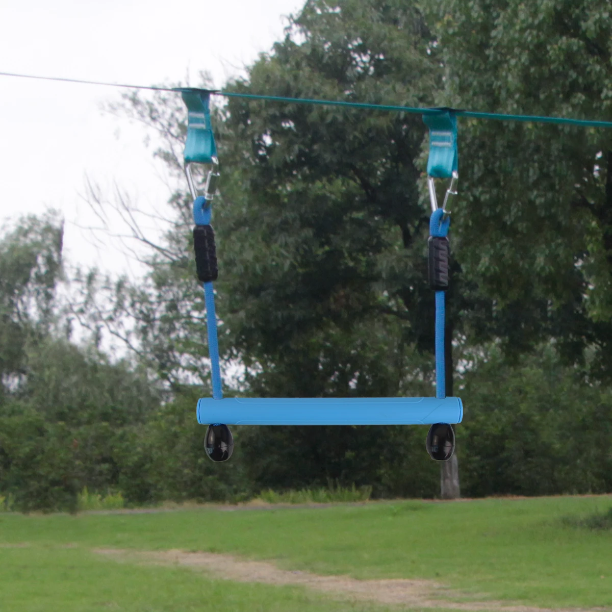 

Kids Plastic Monkey Bars Trapeze Swing Bars for Ninja Obstacle Course, Red,green,blue or customized