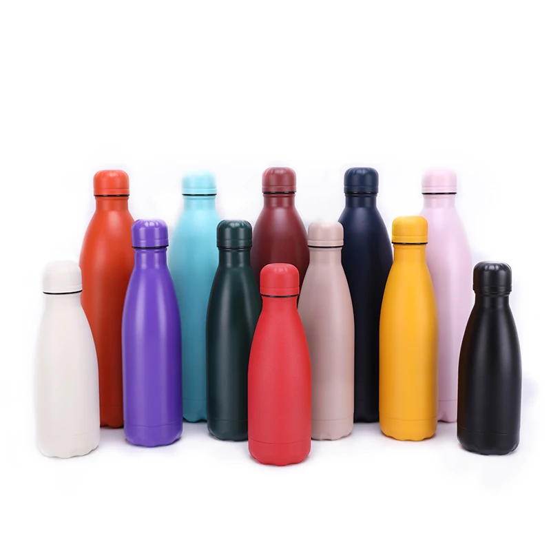 

Double Wall Stainless Steel Sport Water Bottle , BPA Free Vacuum insulated Flask, Customized colors acceptable