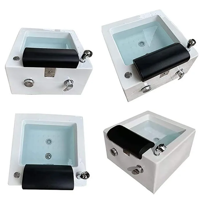 

Modern Nail Salon Acrylic Pedicure Foot Spa Bowl Durable Pedicure Basin Sink