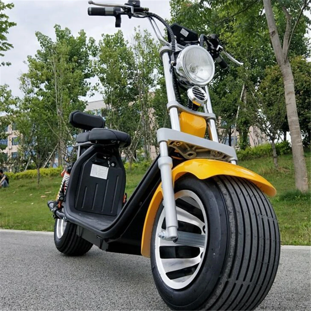 

20Ah Battery Dual Motor 1000W*2 Max Speed 70Kmh 10 Inch Foldable Electric Scooter 2000W, Black