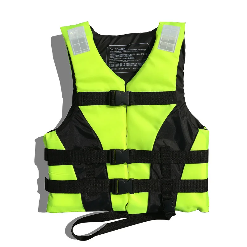 

Wholesale boat rafting thicken life-saving vest jacket foam adult swimming fishing life vest jackets watersports adults, Green or pink