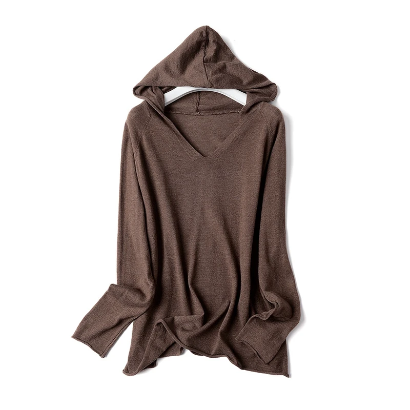 

2021 Custom cotton sweater fall and winter women long sleeve fitness hoodies sweater