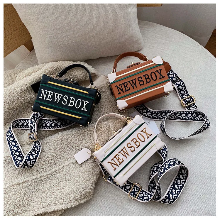 

2021 Hot Sell Women Box Handbags Ladies Popular Hand Bags Females Purses