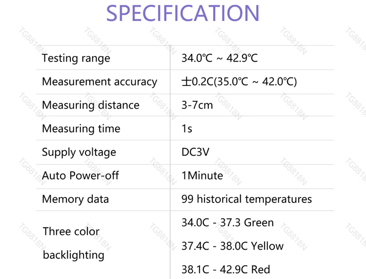 Quick Measurement Non Contact Digital Forehead Infrared Thermometer - KingCare | KingCare.net