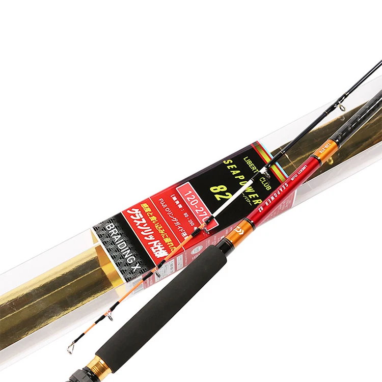 

Manufacture Glass fiber DAIWA LC SEAPOWER82 CS boat Fishing Rod For Saltwater, As photo show