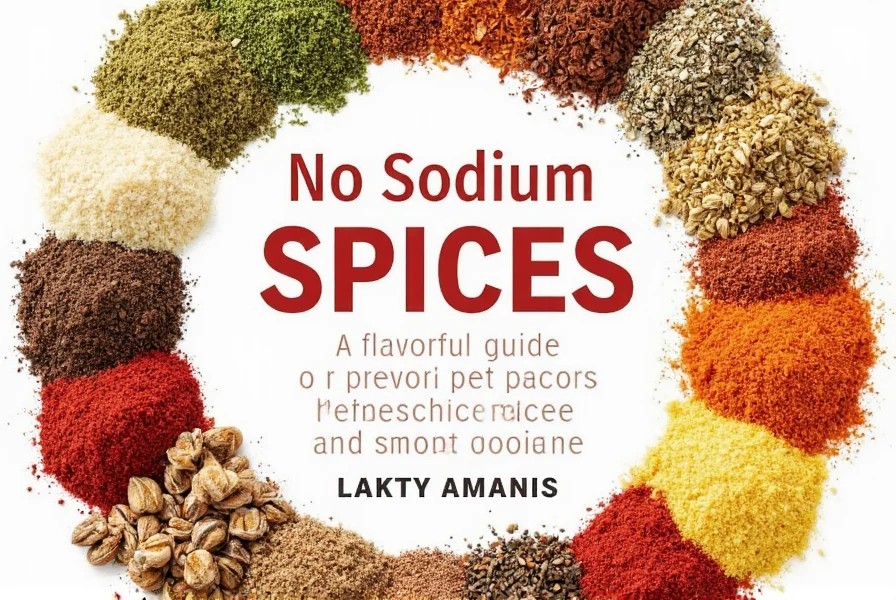 No Sodium Spices: A Flavorful Guide to Storage, Usage, and Smart Cooking