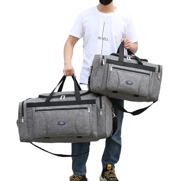 

New Custom designer Men Outdoor Travel bag Women Large Capacity luggage Duffel bag Waterproof Overnight Yoga Gym bag with 4 Size