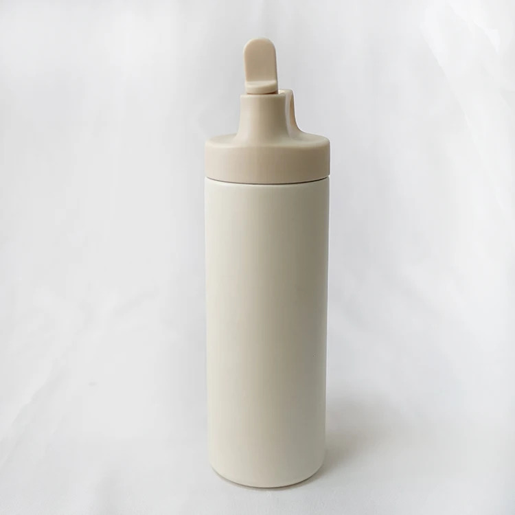 

2021 Hot sale Sport Leakproof Reusable Wide mouth 304 stainless steel tumbler thermal bottle stainless steel coffee mug, Customized colors acceptable