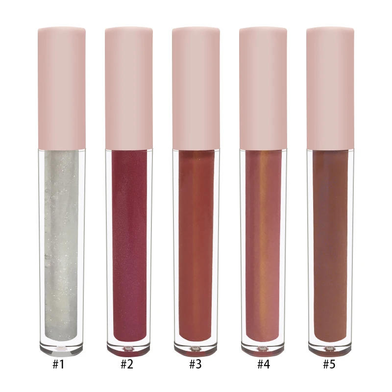 

maquillaje lip cream pigmented crystal diamond lipgloss tubes packaging lip tint private label lipgloss lipgloss