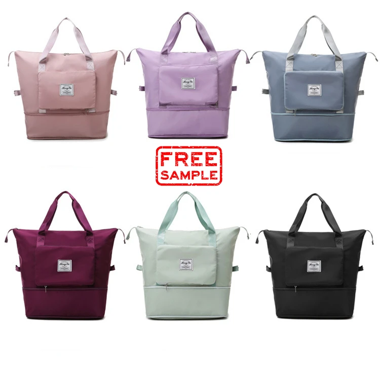 

2022 Fashion waterproof dry sport travel bag clear foldable large capacity women gym bags, Customized color