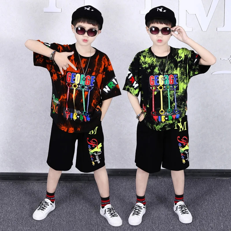 

2021 New Arrival Pure Cotton Short Sleeve Kid Boy T Shirt Cartoon Print Logo Child Clothing kids graphic t shirt