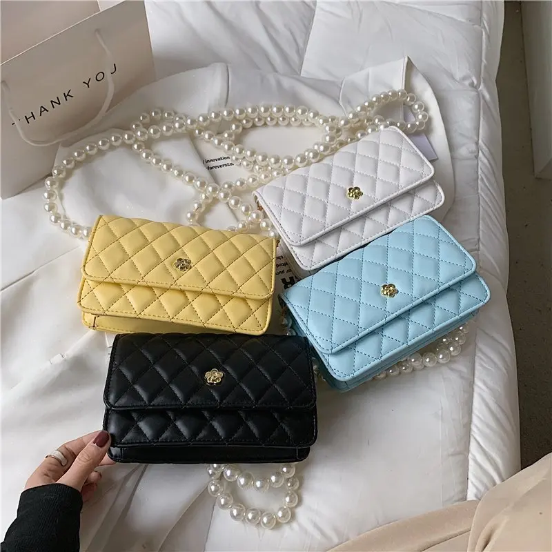 

2021 New arrivals ladies luxury cute handbags girls fashion pearl hand bags for women purses, 7colors