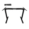 Ergonomic motorized dual motors square leg electric height adjustable sit standing desk frame