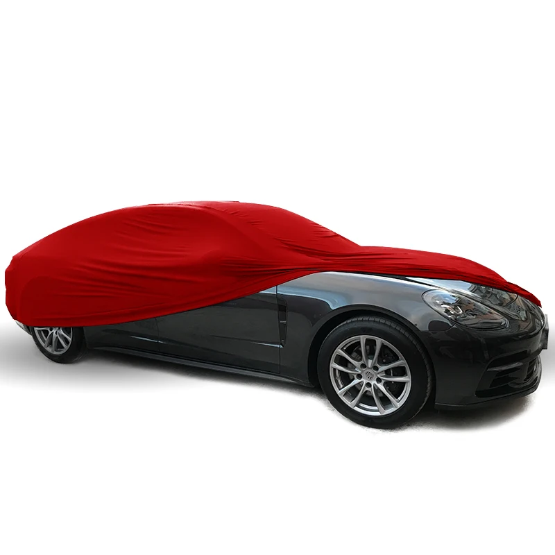 Super Soft Stretchable And Fleece Inside Universal Car Cover Indoor For ...