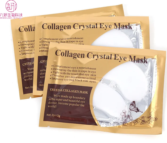 

ready to ship hot selling moisturizing Gel Eye Mask collagen eye patch, Gold