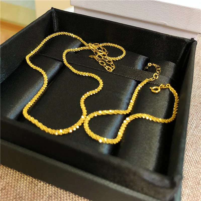 

2020 fashion stainless steel chain necklace women