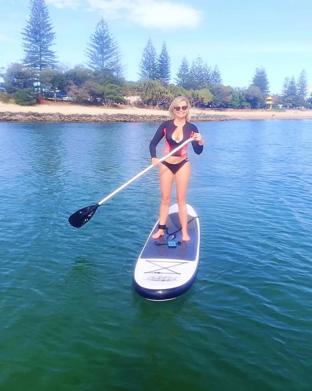 Water Entertainment Rowing EVA  Inflatable Stand Up Paddle