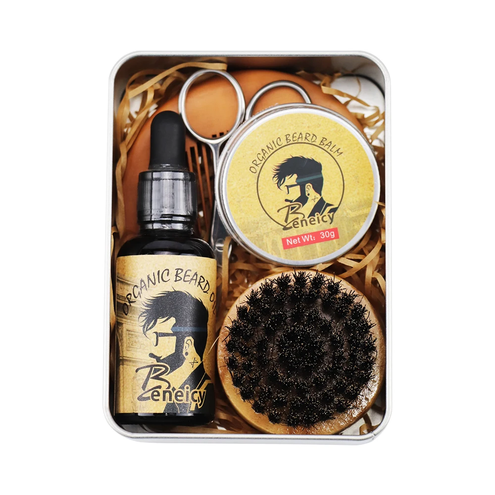 

Private Label Beard Care set beard grooming kit for men