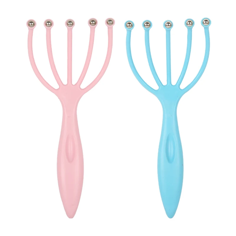 

Relieve Pressure Massager Head steel ball head Massager Relaxation facial massage Plastic Five Fingers Claw