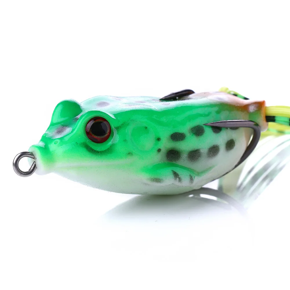 

Soft Fishing Lures Fishing Tackle Isca Artificial Frog Lure Set Bait Angle Peche Carpe Leurres Pesca Boxed 5pcs Wholesale Appat, 5colors