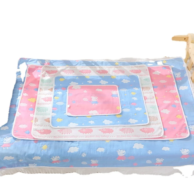 

Reusable and Washable baby urine mat Soft Waterproof Absorbent urine pad for baby, Muti-color