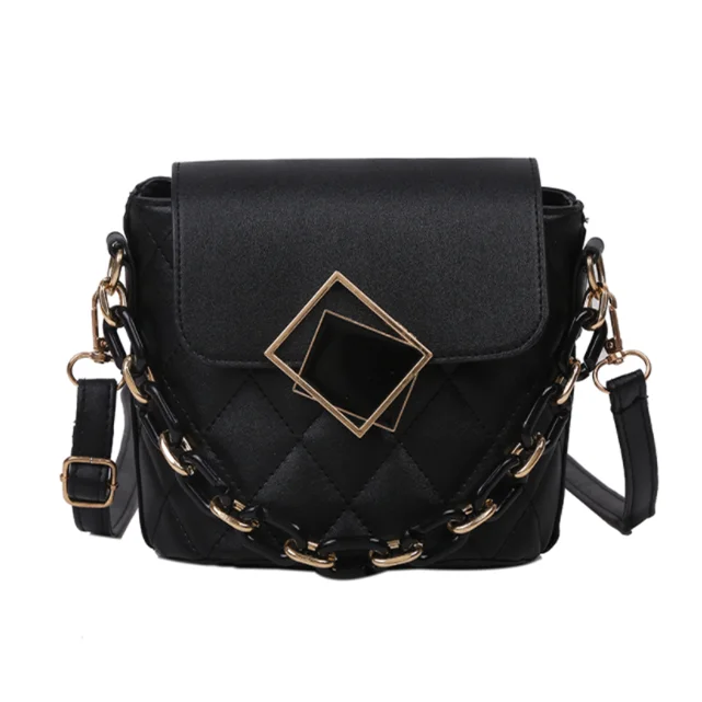 

Acrylic Chain Bucket Small Bag Fashion Slanting Armpit Bag Hundred With Ladies Shoulder Bag