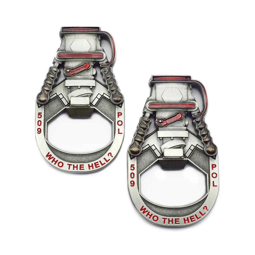 

China Wholesale Custom Promotional 2D 3D Design Beer Metal Bottle Opener, Soft enamel