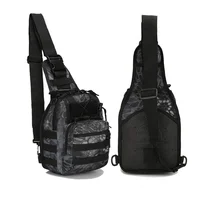 

Outdoor Range Pack Small Backpack Military Hiking Molle One Shoulder Sling Chest Tactical Bag