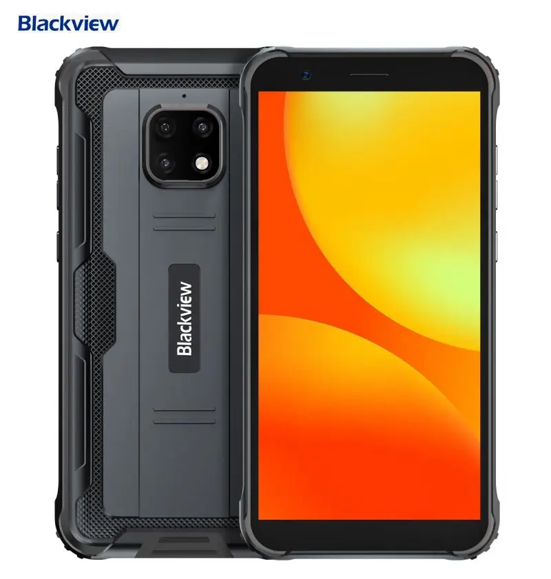 

New Blackview BV4900 Pro Rugged Mobile Phones 4GB+64GB Quad Back Cameras Waterproof Android 10.0 MTK Octa Core NFC 4G Smartphone