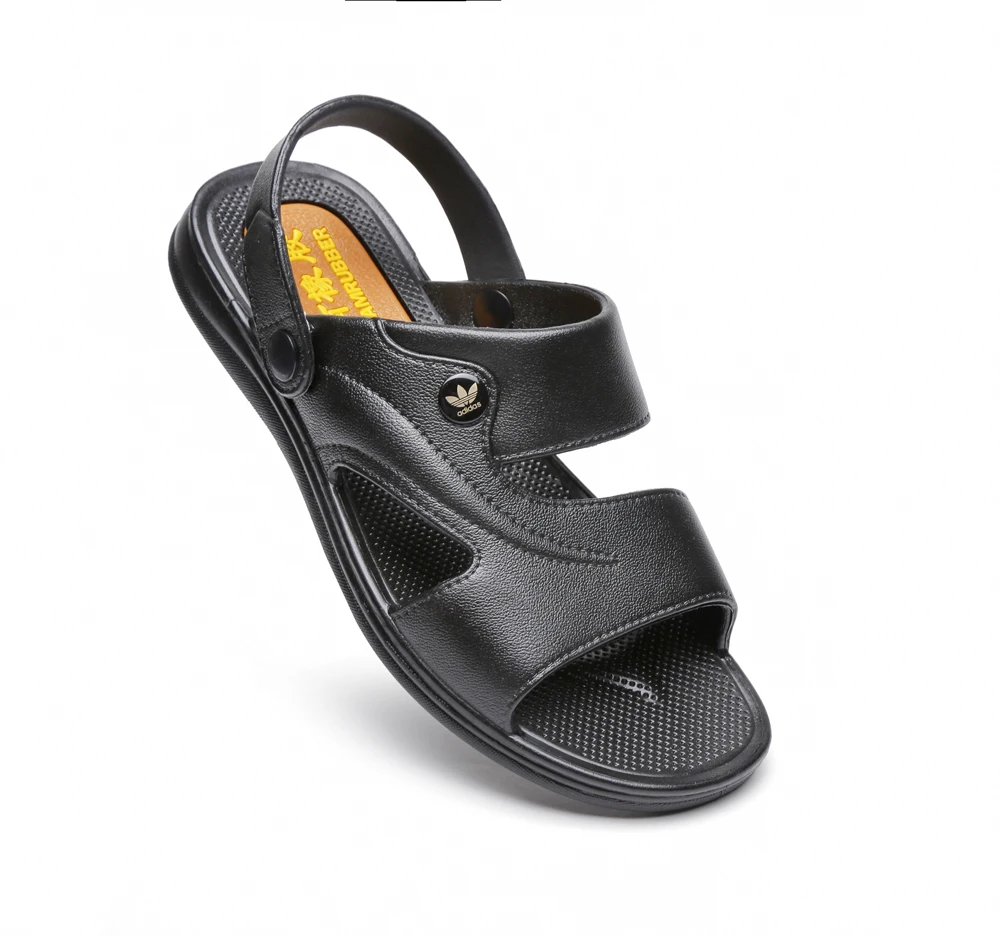 

High quality cheap summer outdoor sport men PVC leather sandals men sandal manufacturers in india